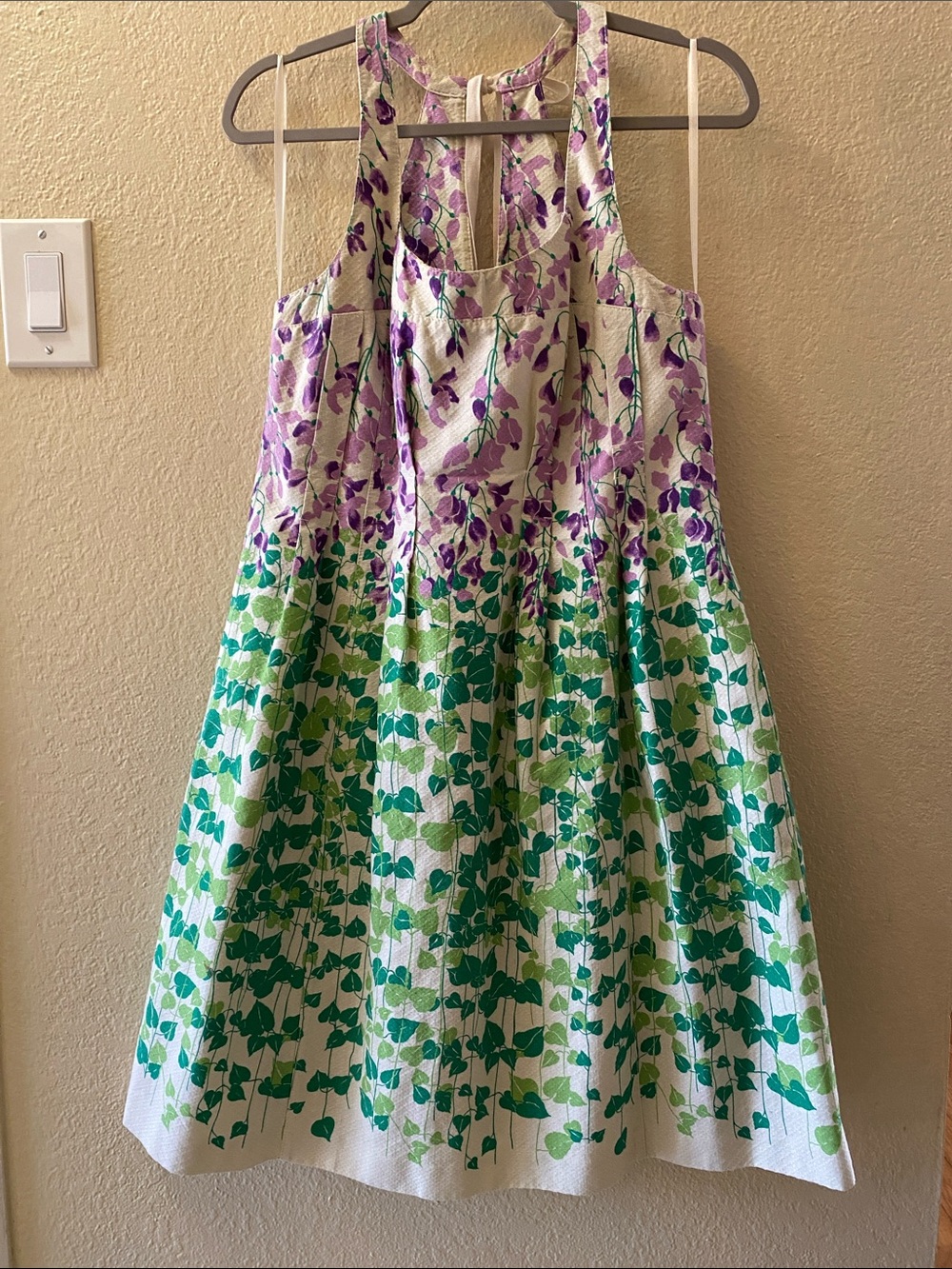 Anthropologie Maeve Wisteria Lane Floral Dress Vintage Whimsical